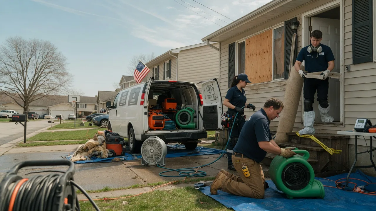 Water Damage Restoration in Kildare, TX near me
